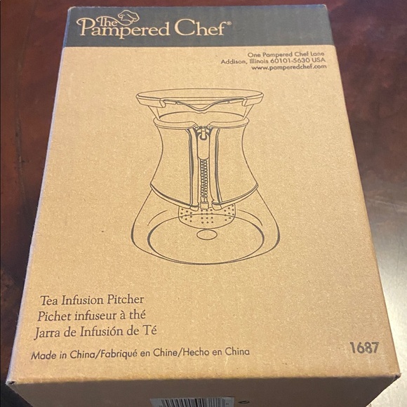 Pampered Chef Tea Infusion Pitcher - Picture 4 of 5